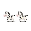 Printed Opaque Acrylic Beads AC-CBA15BB-04-1