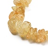 Natural Citrine Beads Strands G-O049-B-29A-3