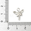 Brass Micro Pave Clear Cubic Zirconia Pendants KK-H528-05B-P-3