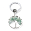 Natural Green Aventurine Keychain KEYC-E023-03D-4