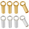 20Pcs 2 Colors 925 Sterling Silver Cord Ends STER-BBC0009-87-7