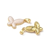 Brass Enamel Pendants KK-F924-16B-G03-2