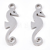 Tarnish Resistant 304 Stainless Steel Charms STAS-Q201-T160-2