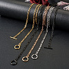 Yilisi 8Pcs 8 Style 304 Stainless Steel Figaro Chains Necklaces and Bracelets SJEW-YS0001-02-15