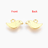 Tibetan Style Alloy Charms TIBEP-A18898-G-FF-1