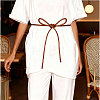 Round PU Leather Cord Tie Knot Belts for Dress DIY-WH20007-802A-04-6