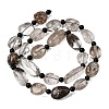 Natural Lodolite Quartz Beads Strands G-F820-M01-01-3