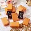 Rectangle Cardboard Paper Jewelry Box CON-TAC0015-01G-8