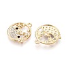 Alloy and Rhinestone Pendants PALLOY-T092-18A-G-2