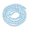 Electroplate Bicone Glass Beads Strands GL-T021-2.5x3mm-16-17-2