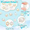 20Pcs 2 Colors Alloy Pendants FIND-YW0011-40-5