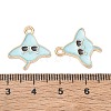 Alloy Enamel Pendants AL-CBAE435-17G-05-3
