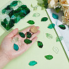 60Pcs 6 Styles Transparent Glass Pendants GLAA-ME0001-11-3