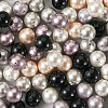 150Pcs 6 Colors Shell Pearl Beads Sets BSHE-TA00020-07-3
