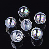 Round Handmade One Hole Blown Glass Globe Ball Bottles BLOW-R002-20mm-AB-1