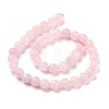 Natural Rose Quartz Beads Strands G-E571-07C-2