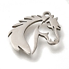 201 Stainless Steel Pendants X-STAS-R136-19P-2