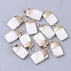 Electroplate Freshwater Shell Pendants LS-SHEL-S276-62A-1