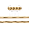 Ion Plating(IP) 304 Stainless Steel Cuban Link Chains X-STAS-N0013-21G-2