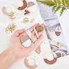 Olycraft DIY Resin Dangle Earring Making Kits DIY-OC0006-48-3