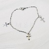 Bohemian Style Stainless Steel Charm Bracelets QO5995-2-1