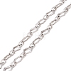 Non-Tarnish 304 Stainless Steel Rhombus & Sun Link Chain CHS-F017-09P-3