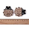 Handmade Polymer Clay & Rhinestone Big Pendants FIND-Q123-01A-3