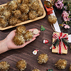 32Pcs Faux Fur Soft Sequins Pompom Ball DIY-SC0033-96A-3