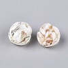 Handmade Gold Sand Lampwork Beads LAMP-T021-32F-3
