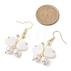 Brass Dangle Earrings EJEW-TA00544-3