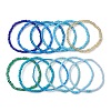 12Pcs 12 Styles Glass Stretch Bracelets BJEW-JB11032-02-4