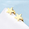 Ion Plating(IP) 304 Stainless Steel Ear Studs X-EJEW-P045-05G-2