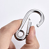 304 Stainless Steel Rock Climbing Carabiners STAS-N087-23A-01-3