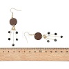 Natural Mixed Stone Dangle Earrings EJEW-JE06987-5