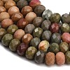 Faceted Dyed Natural White Jade Beads Strands GG-CBAE966-01B-G-3