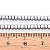 Electroplated Synthetic Non-magnetic Hematite Beads Strands G-T139-61A-4