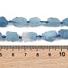 Raw Rough Natural Aquamarine Beads Strands G-D101-A05-02-5