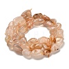 Natural Cherry Blossom Agate Beads Strands G-P497-01E-68-3