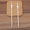 Sword Alloy Hair Sticks PW-WG0B211-01-1