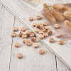 Beechwood Beads WOOD-TA0001-43-10