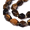 Natural Tiger Eye Beads Strands G-Q608-11F-4