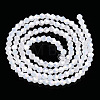 Imitation Jade Electroplate Glass Beads Strands EGLA-A039-J2mm-B06-2