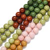 Natural Malaysia Jade Beads Strands G-B165-C07-10mm-2