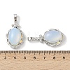 Opalite Oval Pendants G-NH0025-15P-24-3