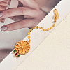 Brass Hair Bobby Pins Indian Forehead Chains DY8155-1