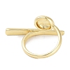 Rack Plating Brass Open Cuff Rings RJEW-M172-04G-3