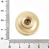 Texture Theme Roung Brass Stamp Head AJEW-M036-06K-G-4