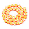 Handmade Polymer Clay Bead Strands CLAY-R069-01L-A05-2