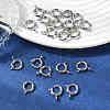SHEGRACE Brass Spring Ring Clasps XGRPCN135-222P-4