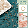 200Pcs Rack Plating Brass Split Rings KK-BC0013-85A-4